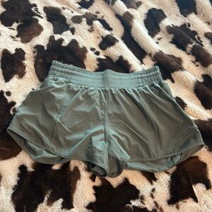 Women's Green Lululemon Shorts